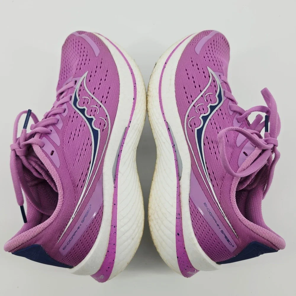 Saucony Endorphin Speed 3 Running Shoes 9.5 Purple‎ Performance Athletic
